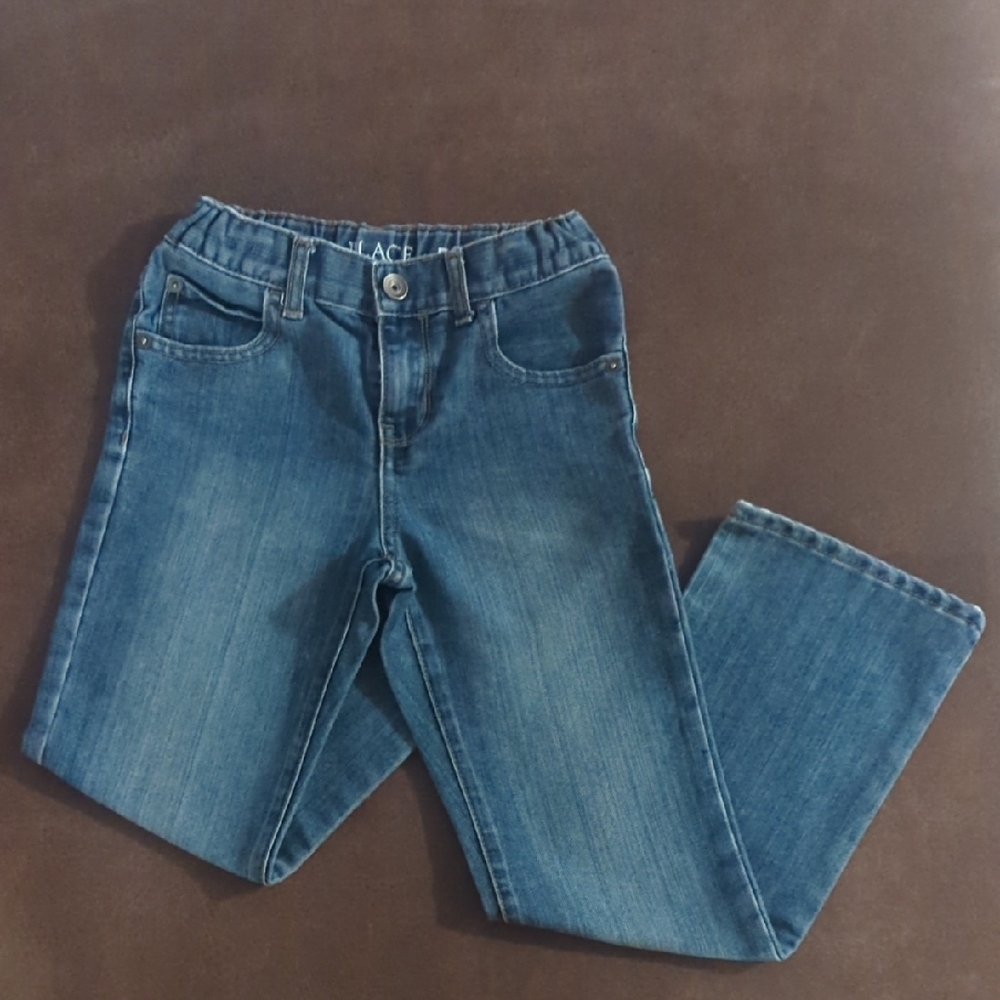 The Children's Place Kids Bootcut Blue Jeans
